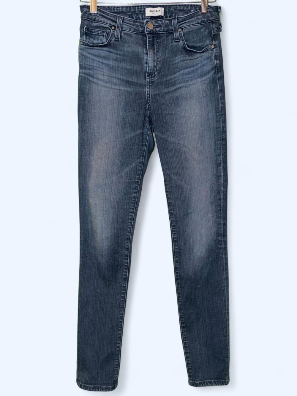 Big Star Light Blue High-Rise Straight Leg Women’s Jeans